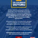 Silivri'de Yan Yol Trafiğe Kapanıyor: 10–12 Günlük Çalışma Başlıyor 12 yolcalismasi