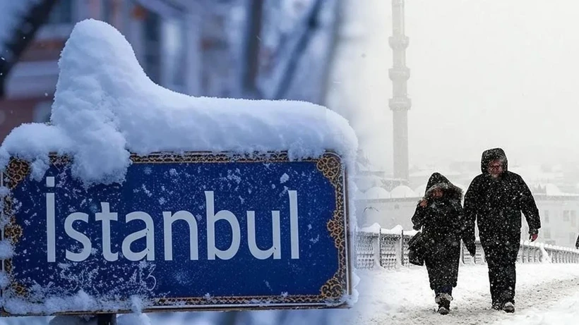 Silivri ve Marmara’ya Kar Geliyor