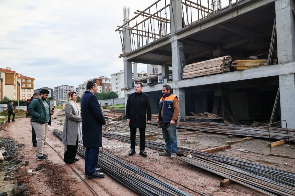 Silivri’de Kız Öğrenci Yurdu Yükseliyor