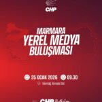 CHP Marmara Yerel Medya Buluşması 25 Ocak’ta Tekirdağ’da 14 CHP Marmara Yerel Medya Buluşması Tekirdağ’da düzenlenecek