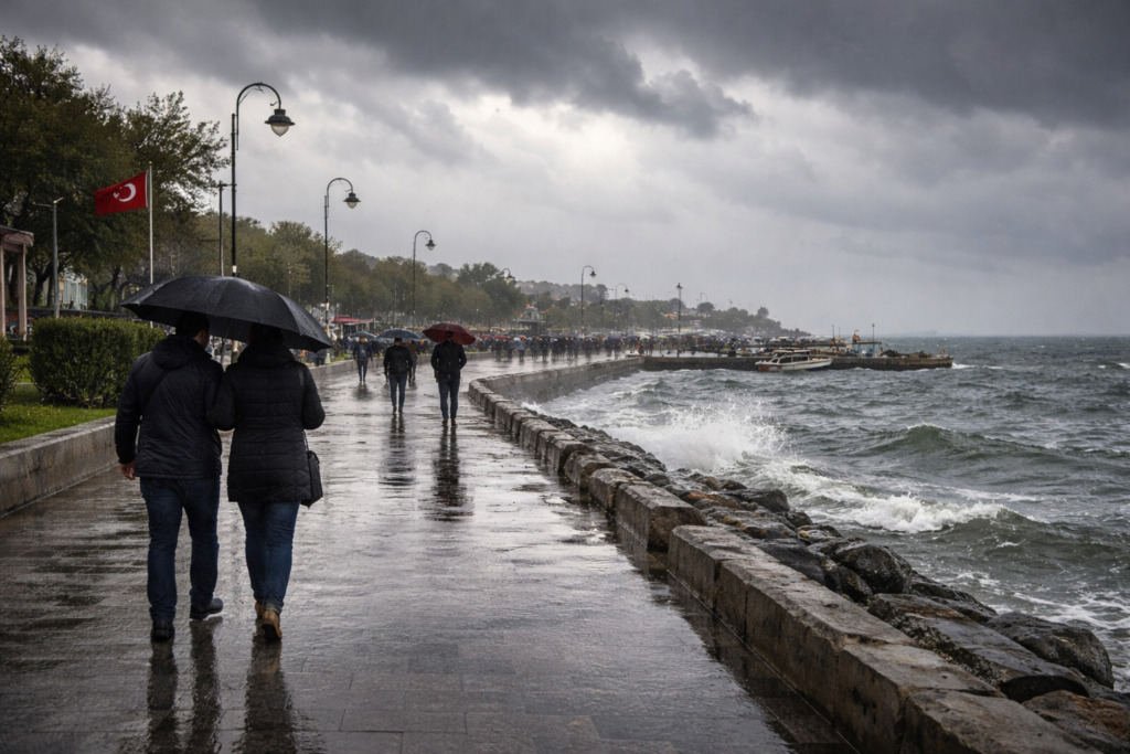 Silivri’de 4 Günlük Kuvvetli Yağış Uyarısı