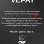 Doruk Bulut’un Annesi Nevin Bulut Hayatını Kaybetti 13 silivri nevin bulut vefat 2026