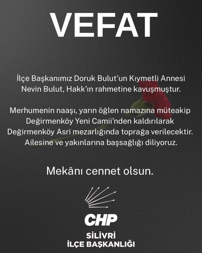 Doruk Bulut’un Annesi Nevin Bulut Hayatını Kaybetti