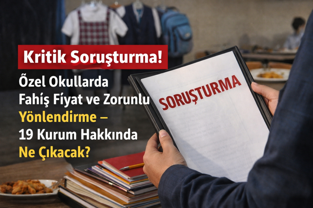 Özel Okullara Rekabet Kurulu Soruşturması