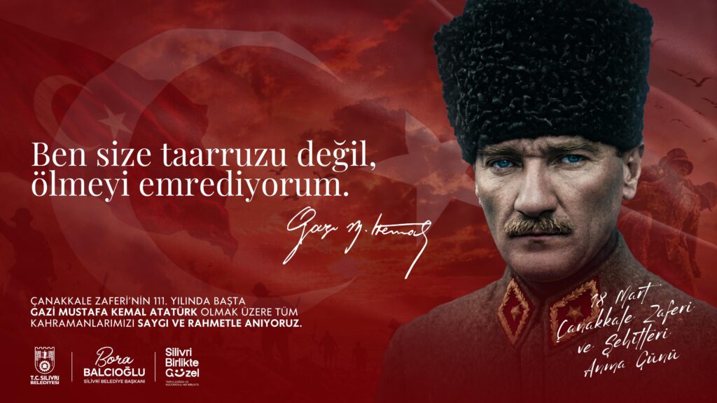 Silivri Belediye Başkanı’ndan 18 Mart Mesajı: “Çanakkale Geçilmez!”