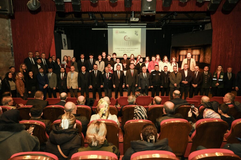 Silivri’de İstiklal Marşı’nın 105. Yılında Duygusal Anlar