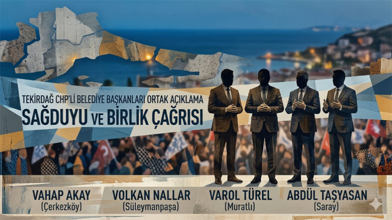 Tekirdağ’daki 4 CHP’li Başkandan Dikkat Çeken Açıklama