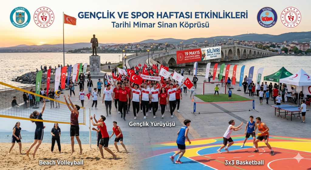 Silivri’de 19 Mayıs Coşkusu Bir Haftaya Yayılıyor!