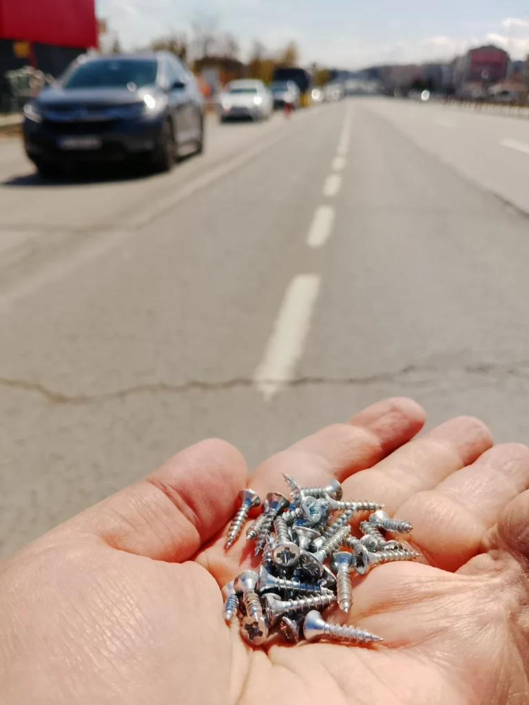Silivri’de Vida Kabusu: Trafik Kilitlendi, Lastikler Patladı