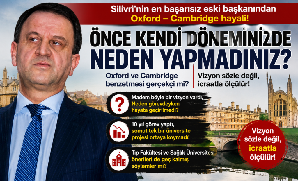 Görevdeyken Yapmadı, Şimdi Oxford Hayali Kuruyor