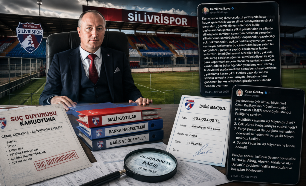 Silivrispor’da Karşılıklı Suçlamalar Büyüyor