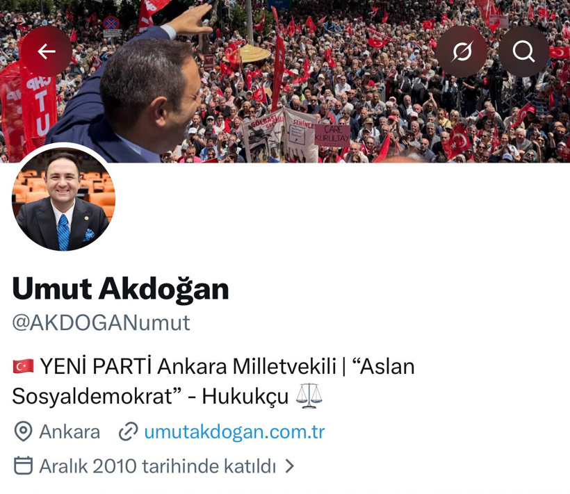 Yeni Parti sosyal medyaya bomba gibi düştü! Profiller hızla değişti 7 yeni parti sosyal medyaya bomba gibi dustu profiller hizla degisti 5 9IMkNaCQ