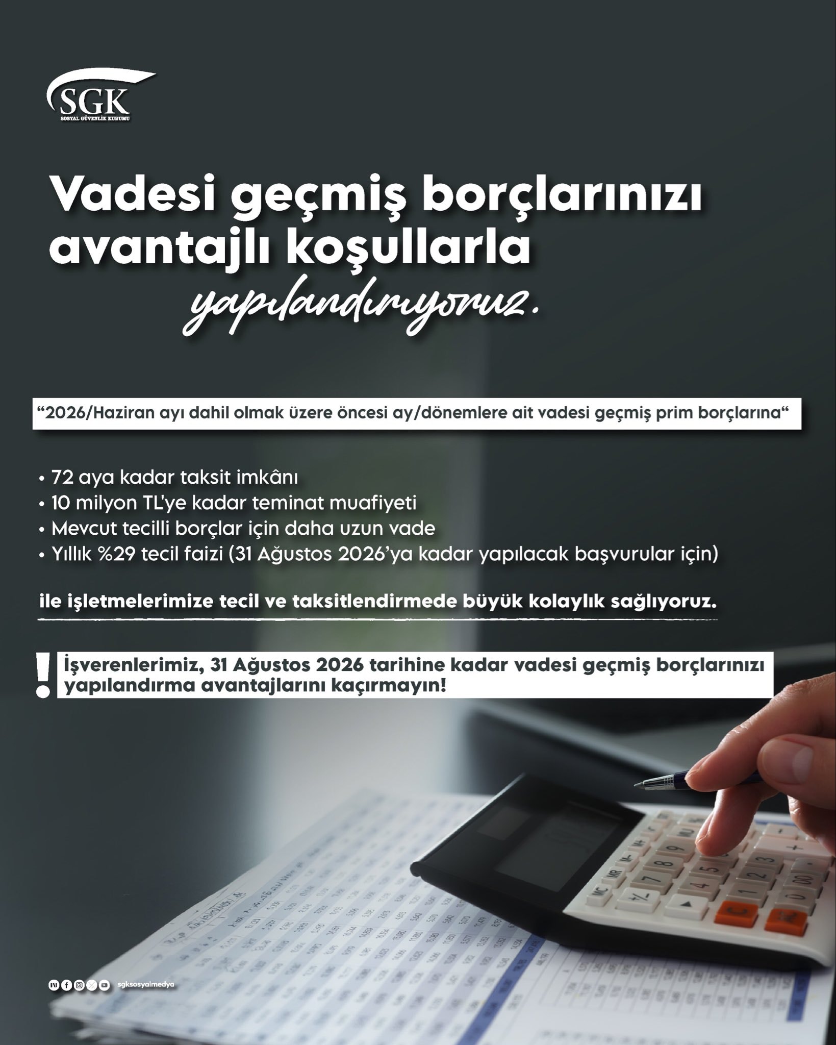 sgkdan kritik cagri 20 gun icinde basvuranlarin borcu 72 aya bolunecek 0 cInUW8yD