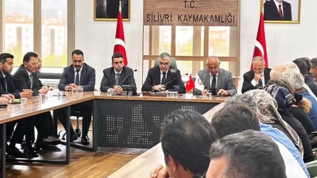 Silivri Gemi Kazası Toplantısı Kaymakamlıkta Yapıldı