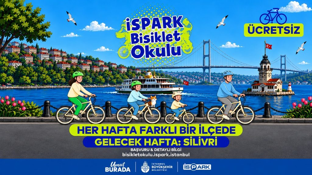 İSPARK Bisiklet Okulu Silivri’ye Geliyor: Ücretsiz Eğitimler!