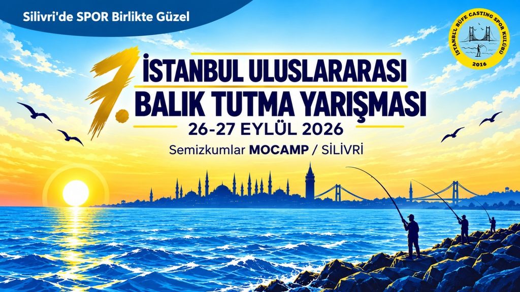 Silivri Balık Tutma Yarışması Semizkumlar’da Başlıyor