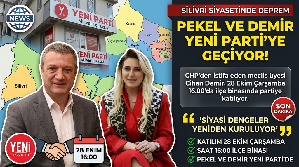 Silivri CHP’de İstifa Depremi: O isimler YENİ Parti’ye Geçiyor.