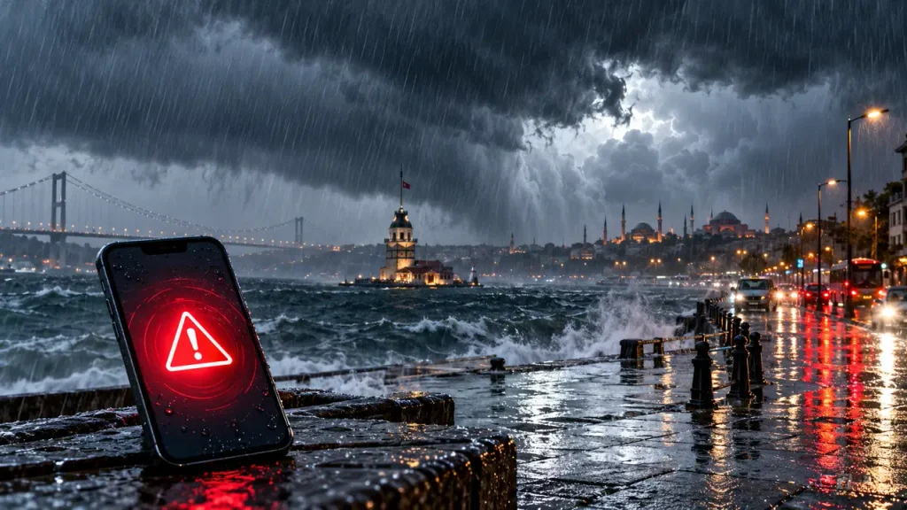 İstanbul için saatli uyarı: Şiddetli sağanak geri geliyor!