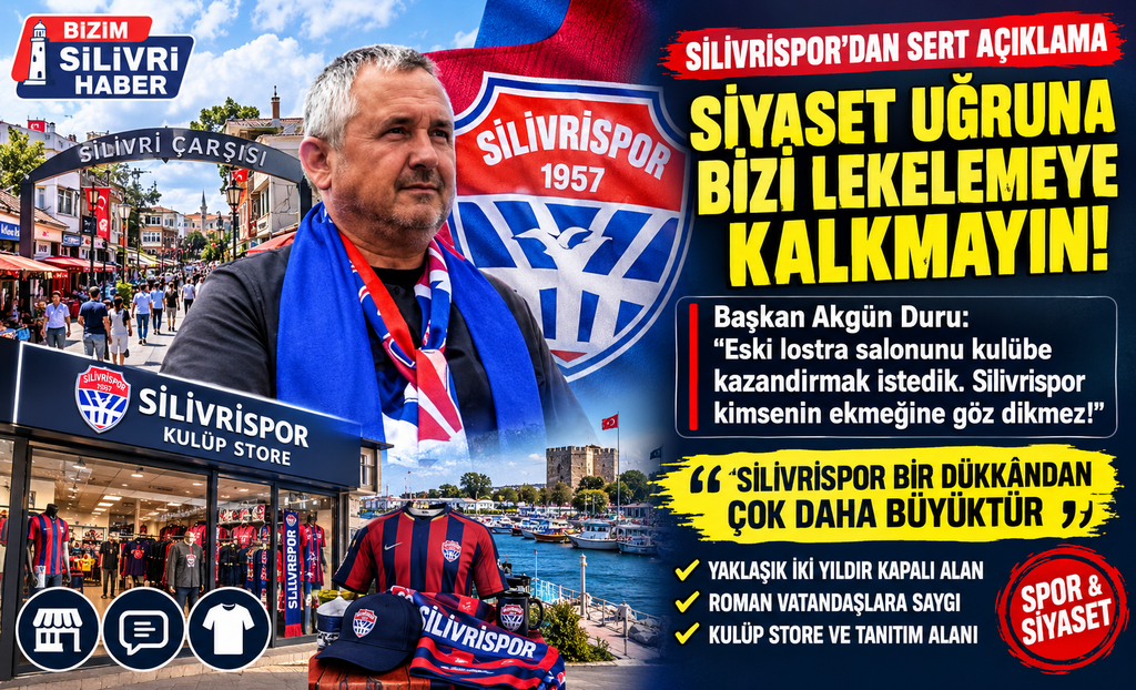 Silivrispor Başkanı Akgün Duru’dan Sert Lostra Salonu Tepkisi!